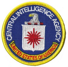Patch Écusson thermocollant patche CIA Central Intelligence Agency badge