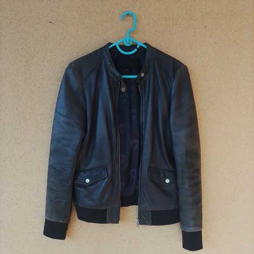 Blouson cuir redskins - cuir,