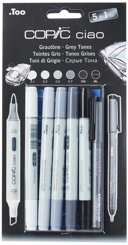 Copic ciao coloured - copic,