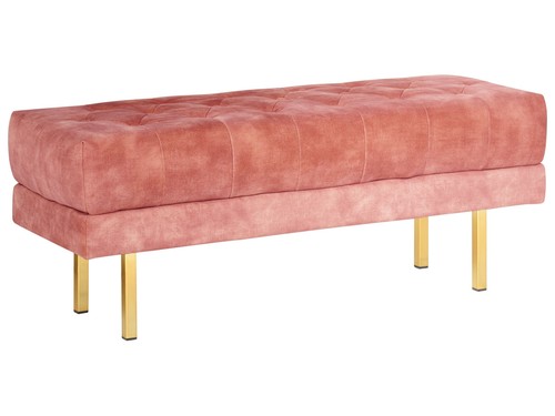 Banc velours banquette - en,