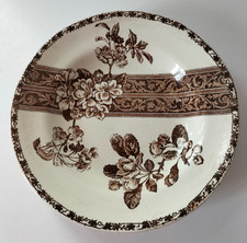 Assiette ancienne décor