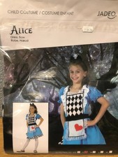 Déguisement/costume enfant alice au pays des merveilles - taille S