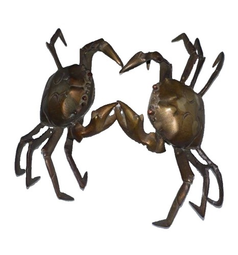 Paire crabes anciens - paire, de