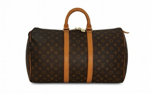 Vintage sac voyage - a, main