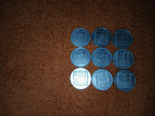 Pièces francs turin - 9x,