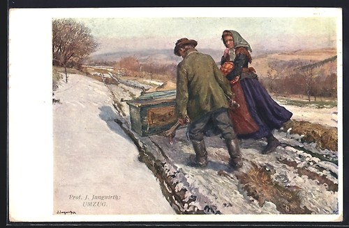 Carte postale artiste - carte,