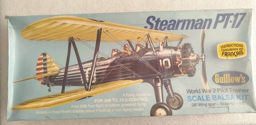 Guillow stearman 17 - stearman, pt-17