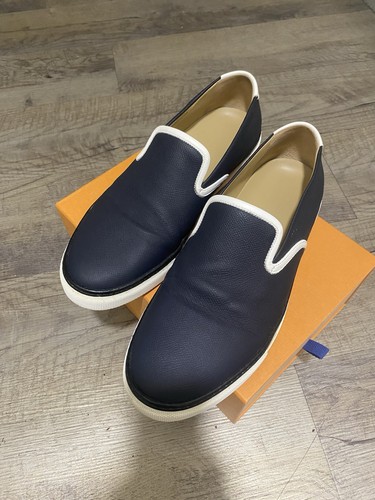 Hermès slip homme cuir - slip-on,