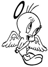 Sticker Titi ange, pour