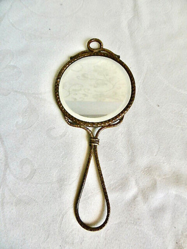 Miroir biseauté face main - miroir,