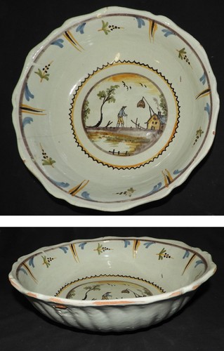 Grand plat nevers 19ème - grand,
