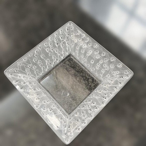 Verrerie lalique rose square - verrerie,
