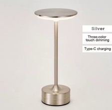 Lampe de table LED portable et