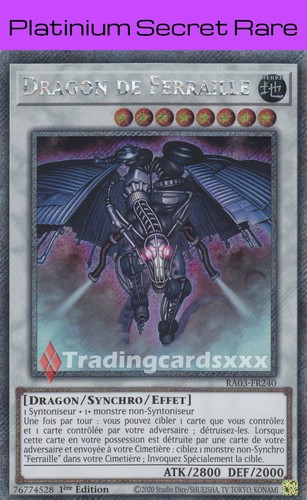 Dragon de ferraille - yu-gi-oh!,