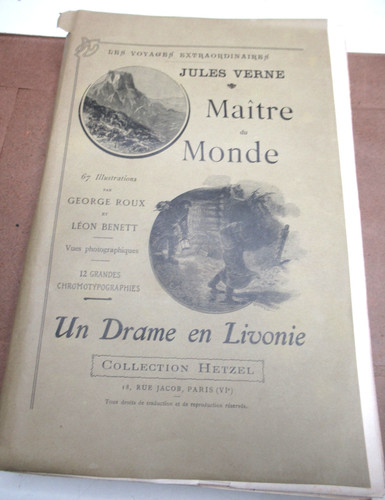 Jules verne maitre monde - maitre, du