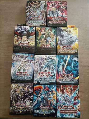 Cartes deck neuf - yu, oh,
