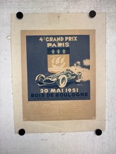Rare petite affiche ancienne - petite,