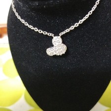 Collier Disney argent Mickey