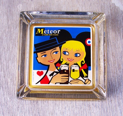 Superbe cendrier meteor signe - cendrier,