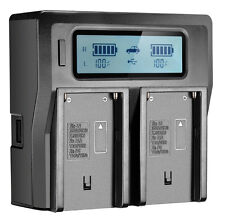 Chargeur Batterie LCD Double