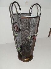 Porte-Parapluie Parapluie En Fer Forgé Avec ROSES Décoration Maison