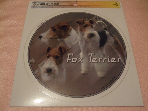 Autocollant motif chien - 1,