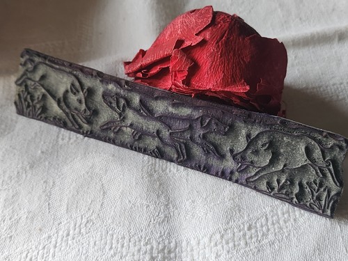 Tampon ancien sans - , support