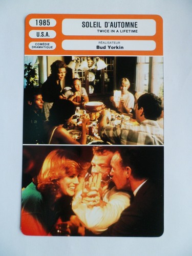 Carte fiche cinema - fiche, soleil