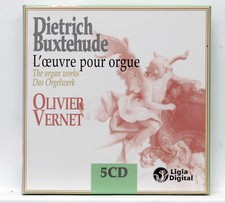 OLIVIER VERNET ⸺ BUXTEHUDE organ works ⸺ LIGIA DIGITAL CD NM