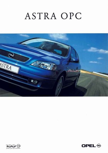 Catalogue brochure opel astra - brochure,