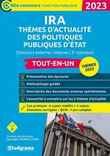 Concours des IRA – Thèmes d’actualité des politiques publiques d’État (Catégorie