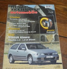 RTA revue technique n° 607 NISSAN almera essence 1.4 , 1.6 et diesel