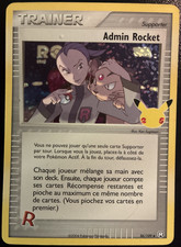 Carte Pokémon Admin Rocket