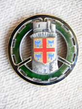 INSIGNE METAL ANCIEN CENTRE INSTRUCTION TRAIN n°1 D.  Métra