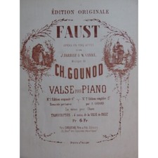 GOUNOD Charles Faust Valse
