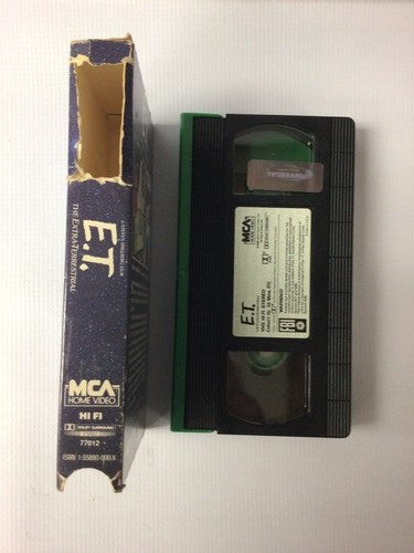 The extra terrestrial vhs - the,
