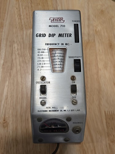 Vintage eico model 710 grid - 710,
