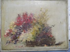 Huile sur toile XIXème