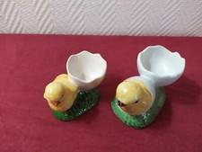 2 Coquetiers Poussin Vintage signés