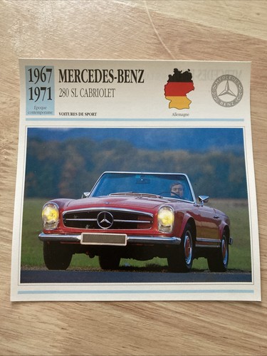 Mercedes 280 cabriolet 1967 - cabriolet,