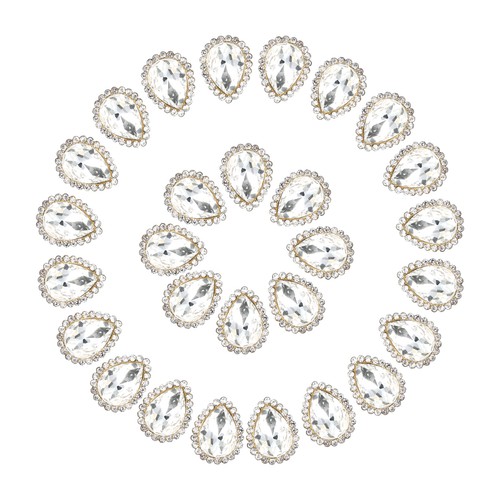 Strass coudre 50 pcs - à,
