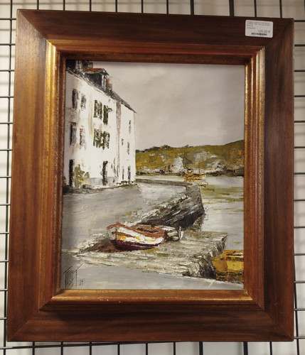 Tableau huile sur toile - sur,