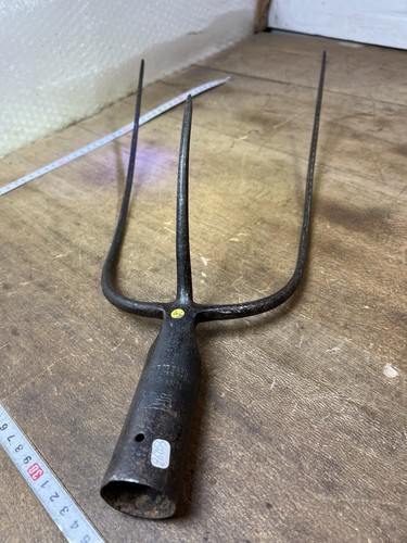 Fourche foin outil ancien - fourche,