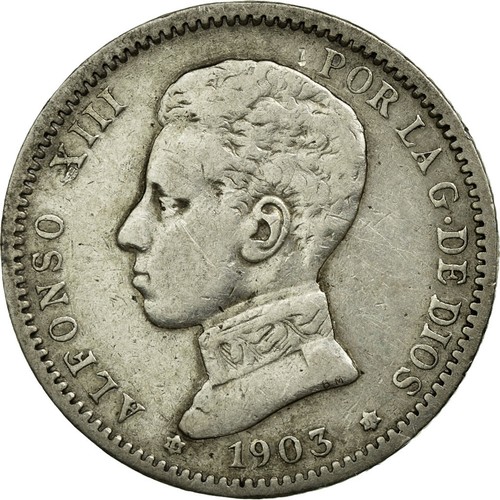 Espagne alfonso xiii peseta - xiii,,