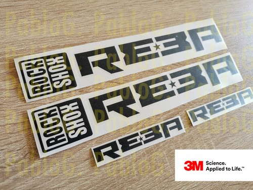 Rock shox reba decal sticker - rock,