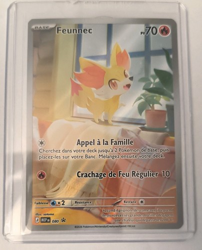 Carte pokemon promo feunnec - carte,