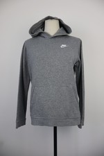 Nike Sweatshirt Femme Tg Xl Casual Vintage Sport Gris Coton