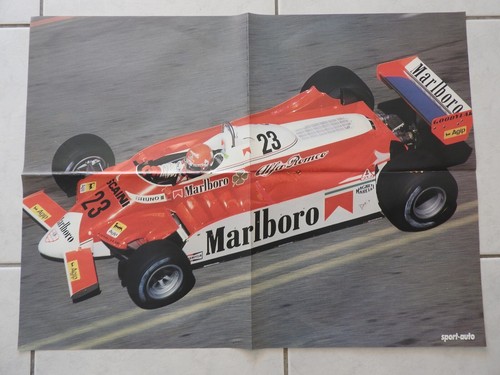 Poster alfa romeo 23 - f1,
