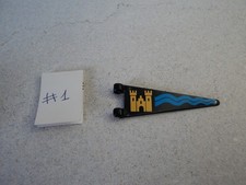 PLAYMOBIL vintage bateau pirates drapeau noir mât arrière set 3550 de 1978 #1