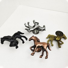 En Alliage de Zinc Meuble Poignée Porte Placards Boutons for Enfants Cheval Orme